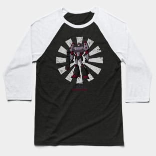 Megatron Retro Japanese Transformers Baseball T-Shirt